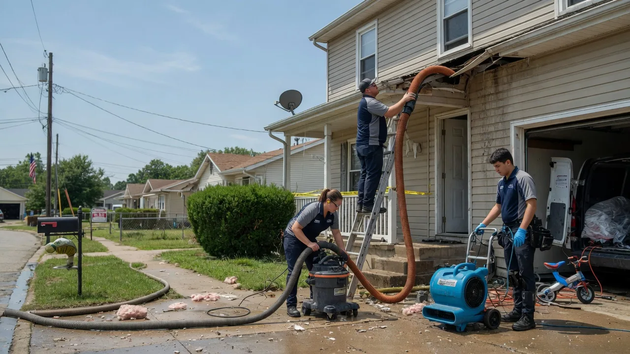Water Damage Restoration in State Line, PA near me